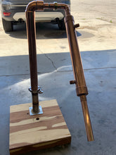 Load image into Gallery viewer, 2” x 24” Reflux Tower with Condensing arm - American Distilling Equipment 
