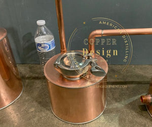 1 gallon Copper Moonshine Still System - American Distilling Equipment 
