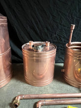 Load image into Gallery viewer, 10 gallon Copper Distilling System fully clamped and automation - American Distilling Equipment 
