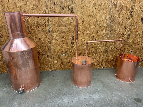 50 gallon Tig Welded Copper Distilling System - American Distilling Equipment 
