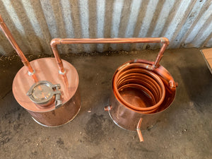 5 gallon Copper Distilling System - American Distilling Equipment 