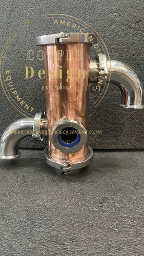 Copper Gin Basket - American Distilling Equipment 