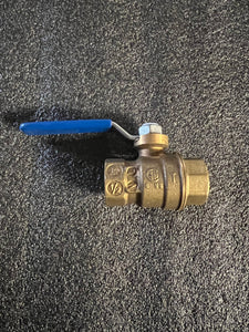 Thermometer and ball valve - American Distilling Equipment 