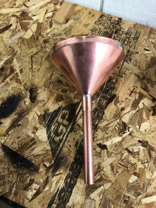 Large copper funnel - American Distilling Equipment 
