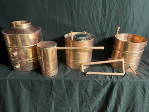 3 gallon copper moonshine still - American Distilling Equipment 