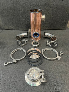 Copper Gin Basket - American Distilling Equipment 